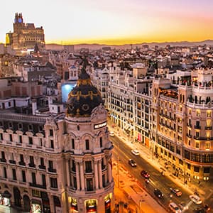 Аэропорт Мадрида Адольфо Суарес-Барахас (MAD) → Отель в Мадриде