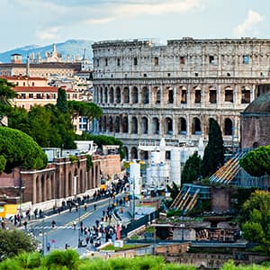 Аэропорт Рима Фьюмичино (FCO) → Отель в Риме